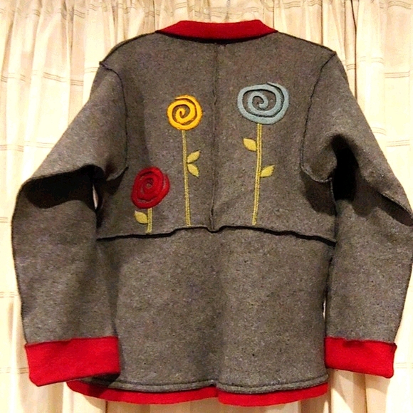 Woolflower cardigan - Picture 2 of 4